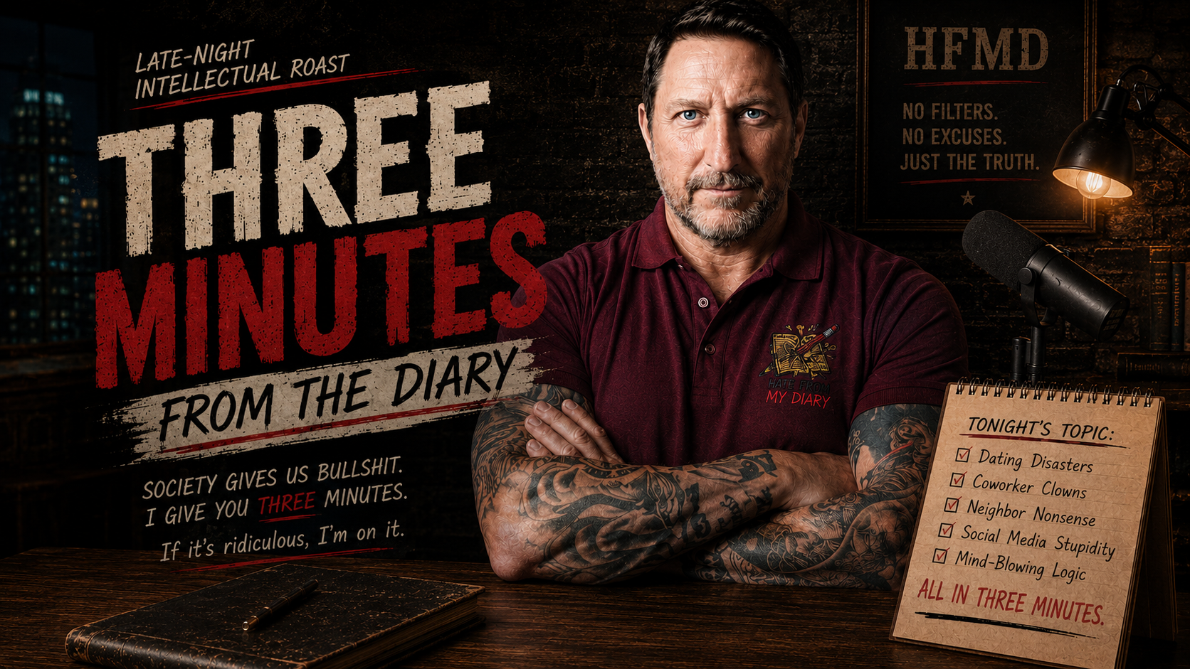 Three Minutes From The Diary